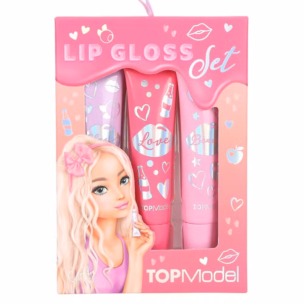 Top Model Lipgloss 3 Pak Pink