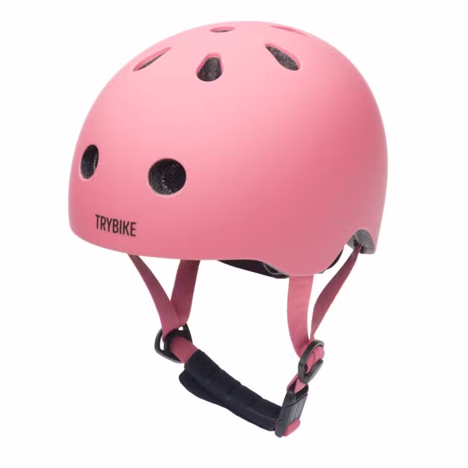 Trybike Cykelhjelm Vintage Rosa