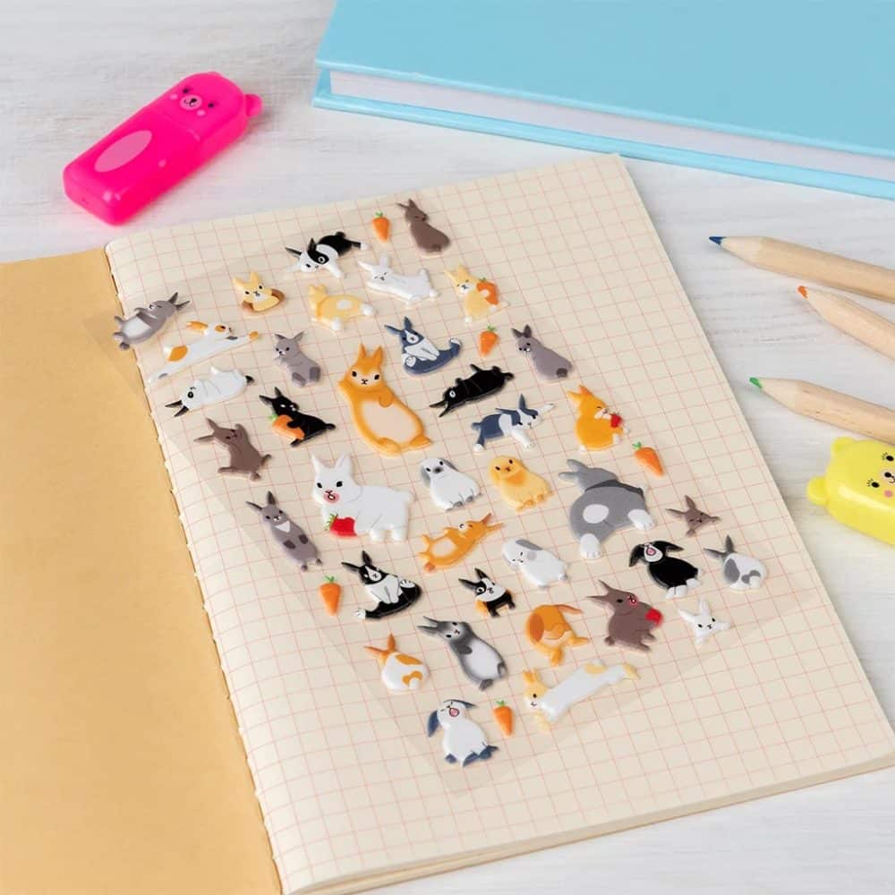 Rex London Klistermærker Kanin Puffy