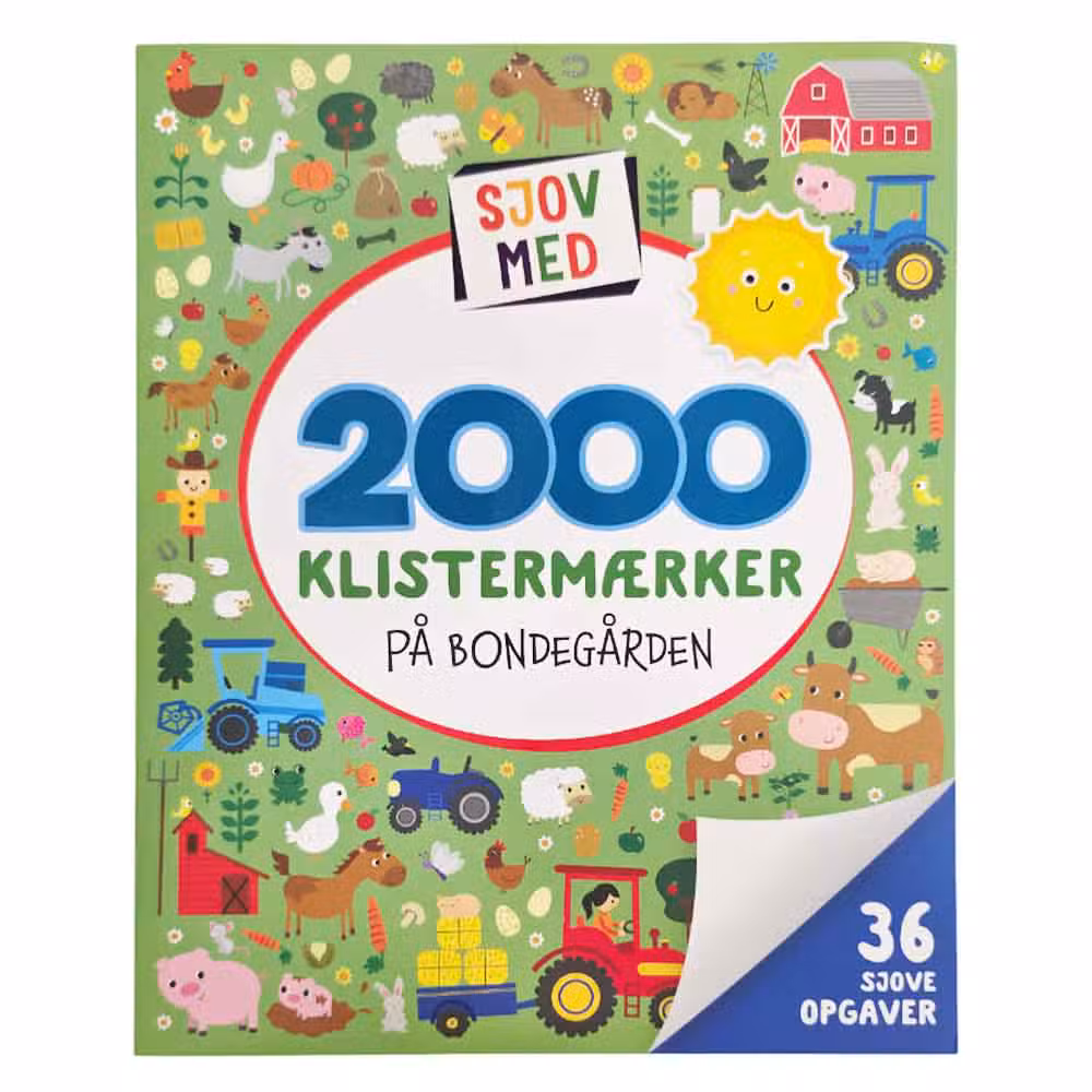Sjov Med Klistermærker På Bondegården
