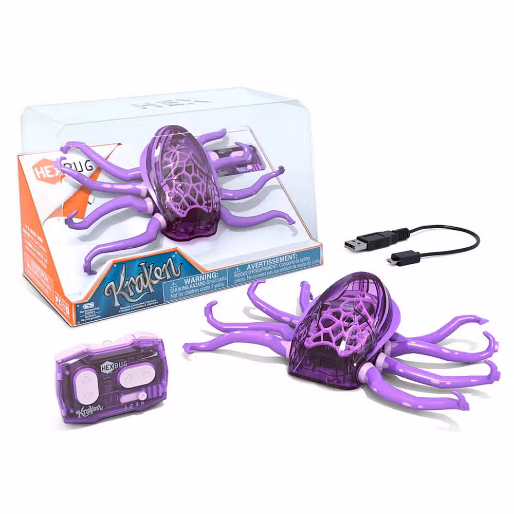 Hex Bots Interaktiv Kraken Lilla