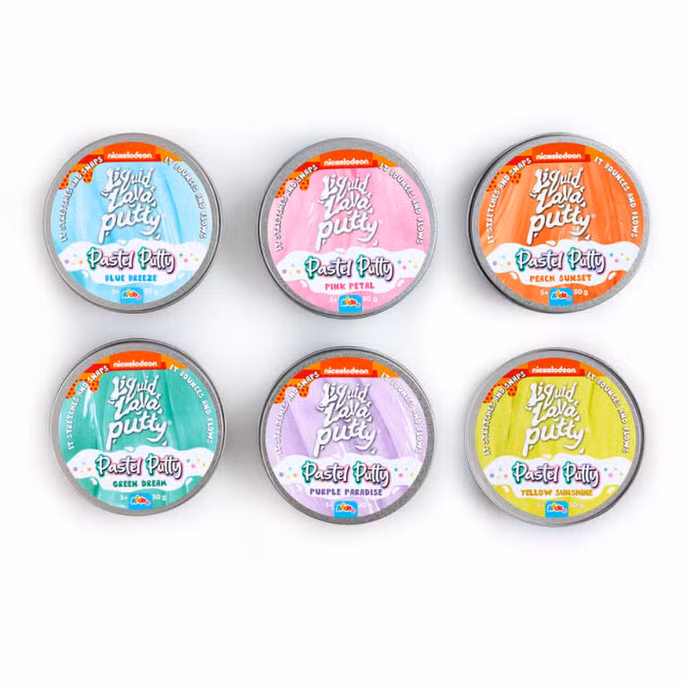 Liquid Lava Putty Pastel Assorteret 1 Pak