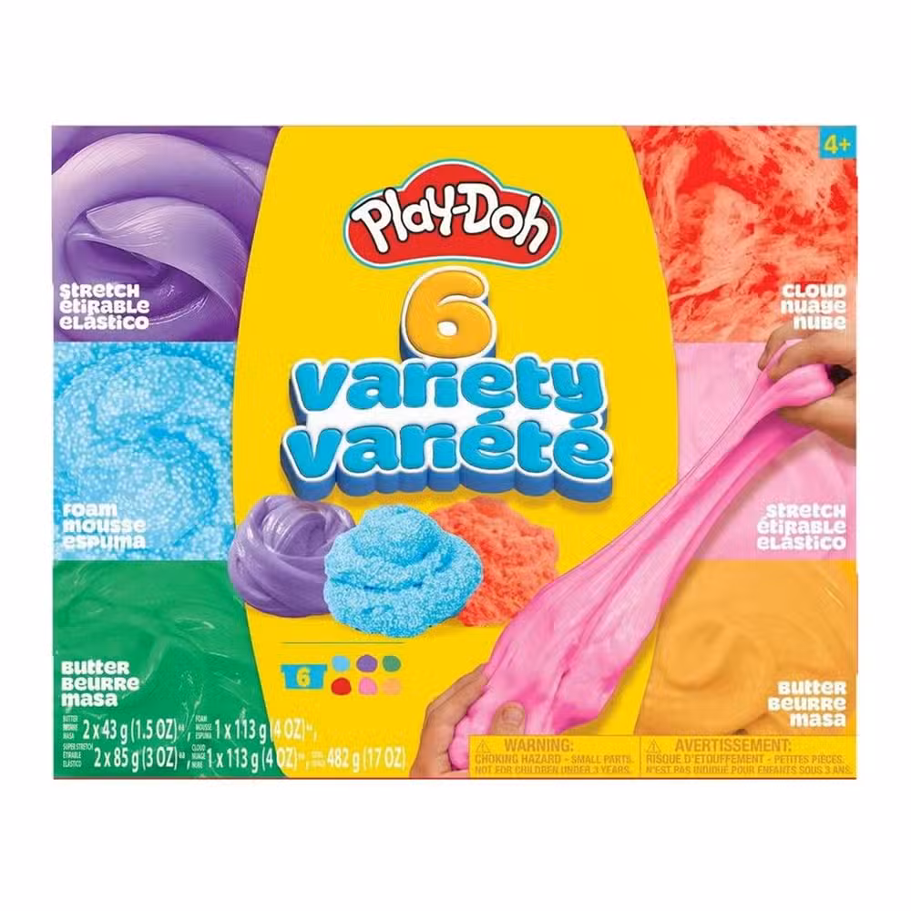 Play Doh Foam Variety Boks 6 Pak