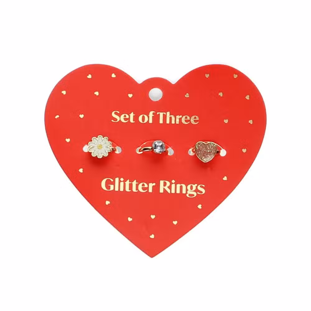 Rex London Fingerringe Hjerte 3 Pak