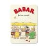 Babar Postkort På Marked 5 Babar Postkort På Marked
