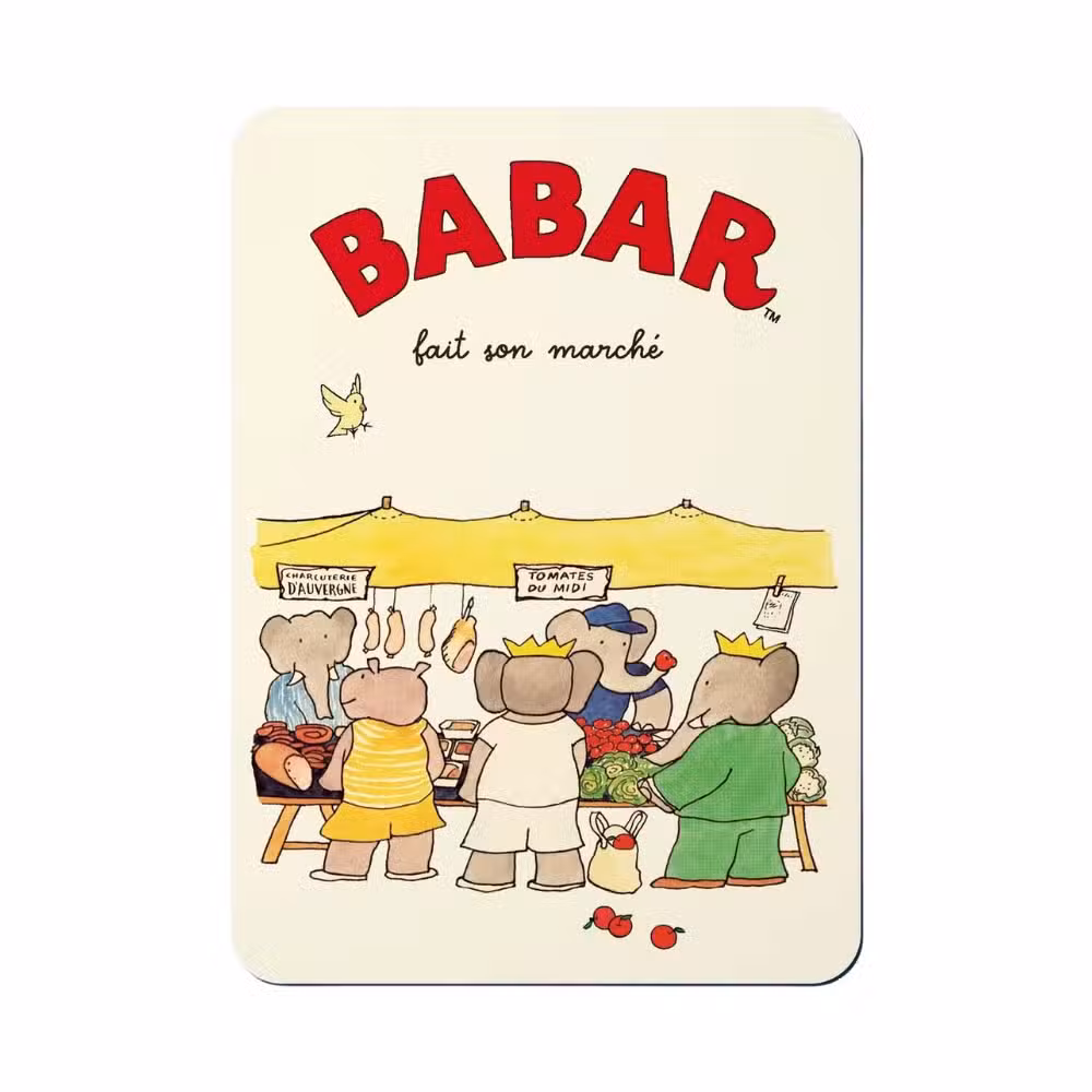Babar Postkort På Marked