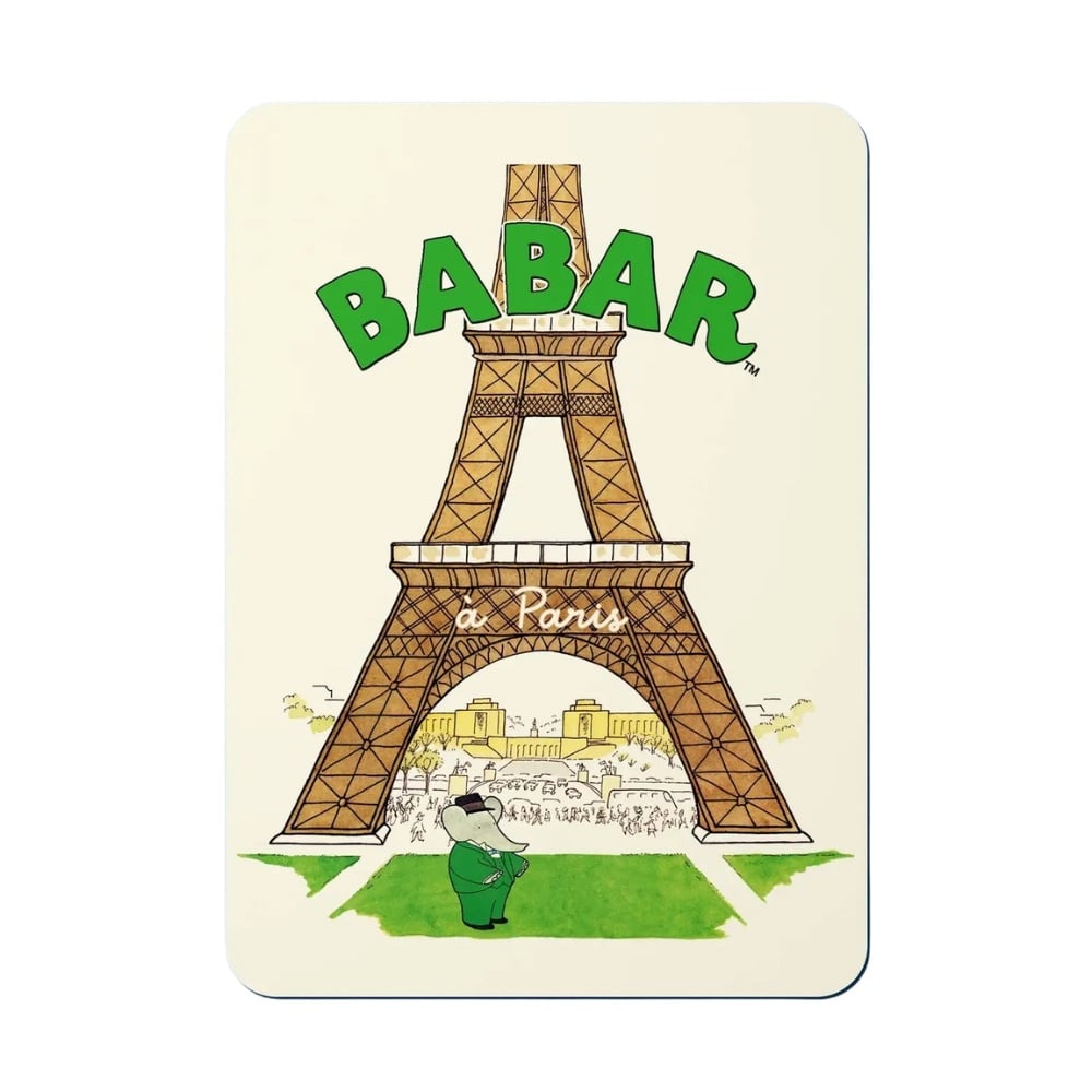 Babar Postkort I Paris