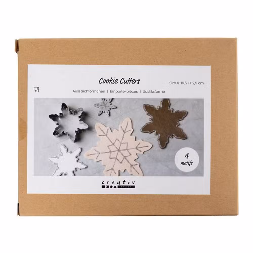 Creative Udstiksforme Snefnug 2 Creative Udstiksforme Snefnug