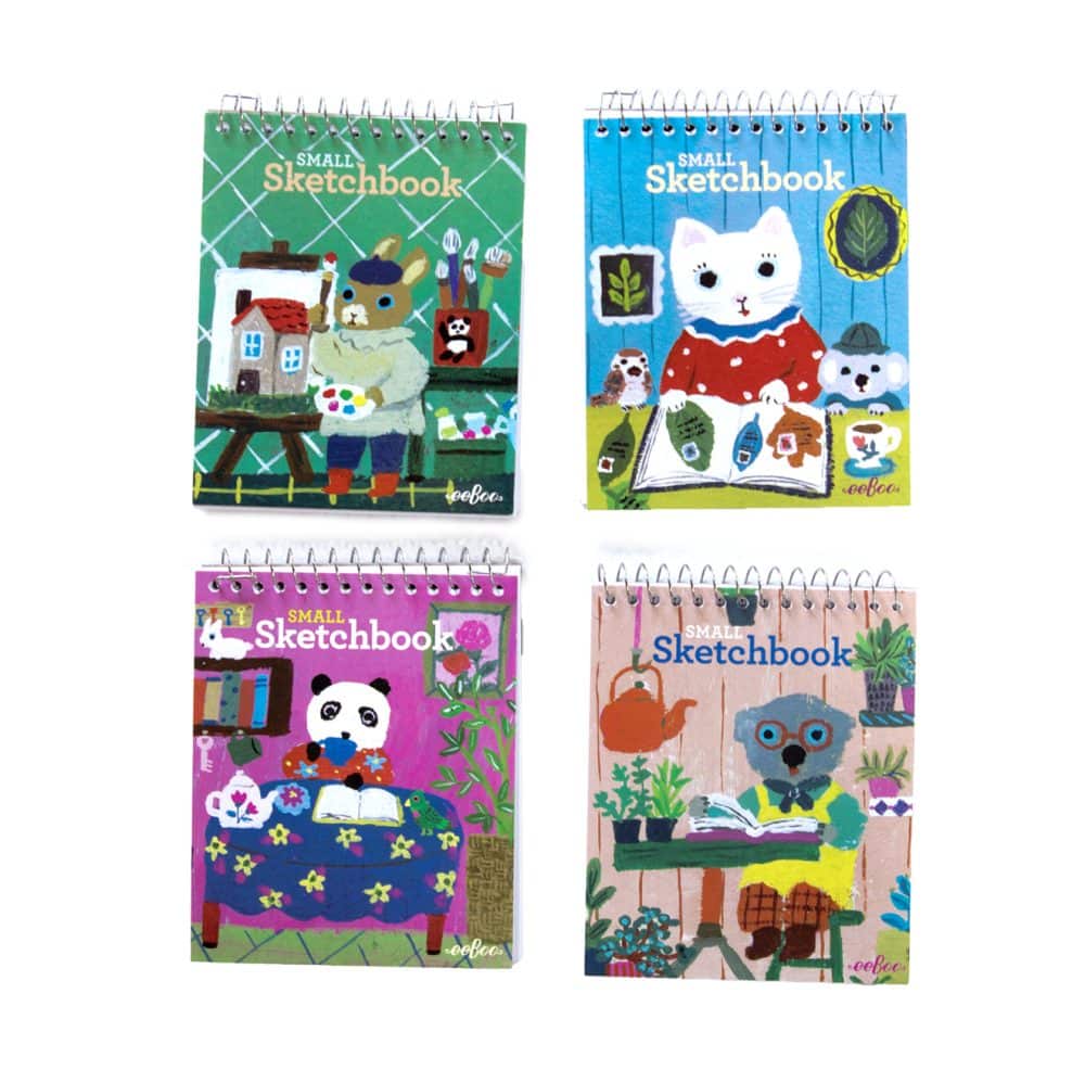 Eeboo Skitseblok Mini Yumi Kitagish