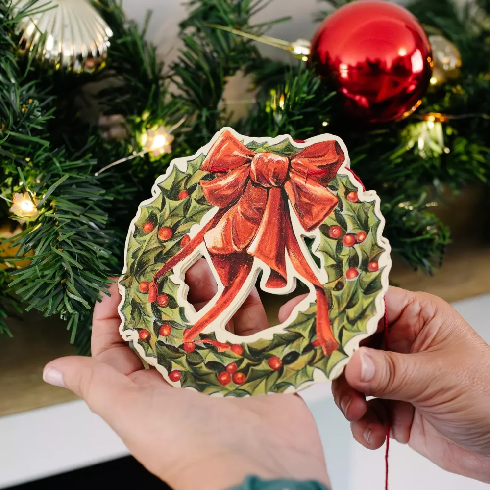 Guirlande Julekrans Med Glimmer 5 Guirlande Julekrans Med Glimmer