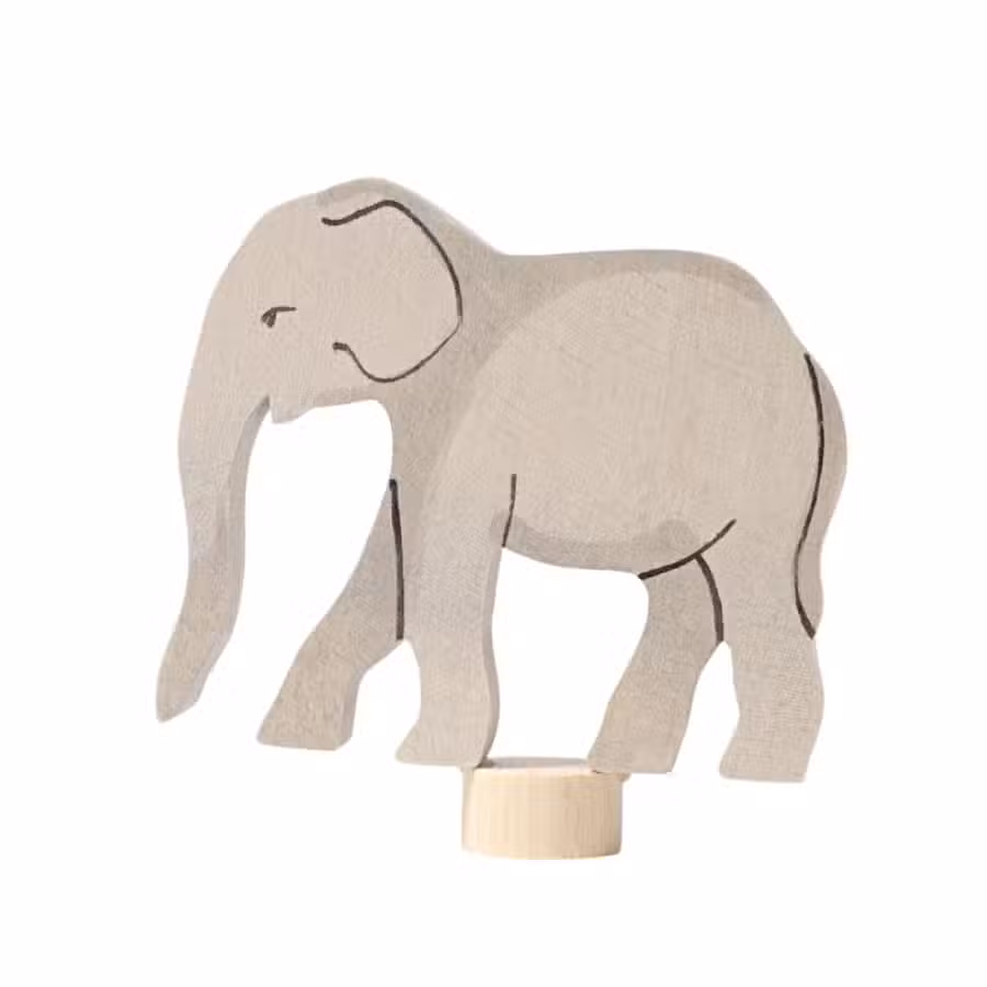 Grimms Træfigur Elefant