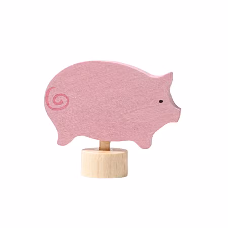 Grimms Træfigur Gris