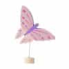 Grimms Træfigur Sommerfugl Pink