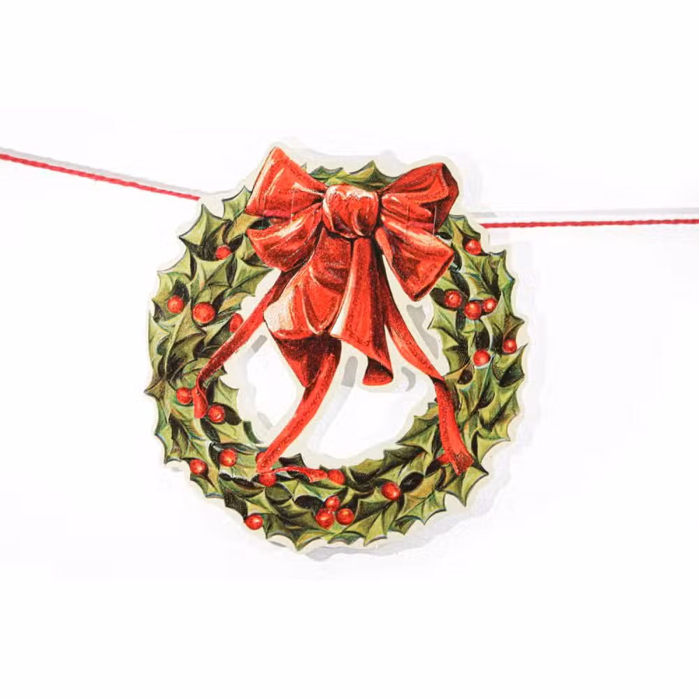 Guirlande Julekrans Med Glimmer