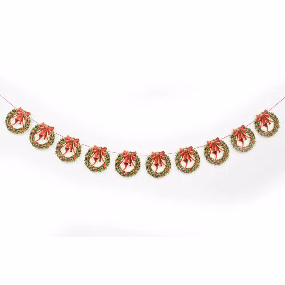 Guirlande Julekrans Med Glimmer 3 Guirlande Julekrans Med Glimmer