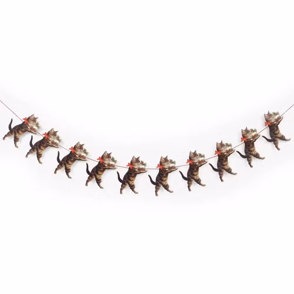 Guirlande Med Julekatte