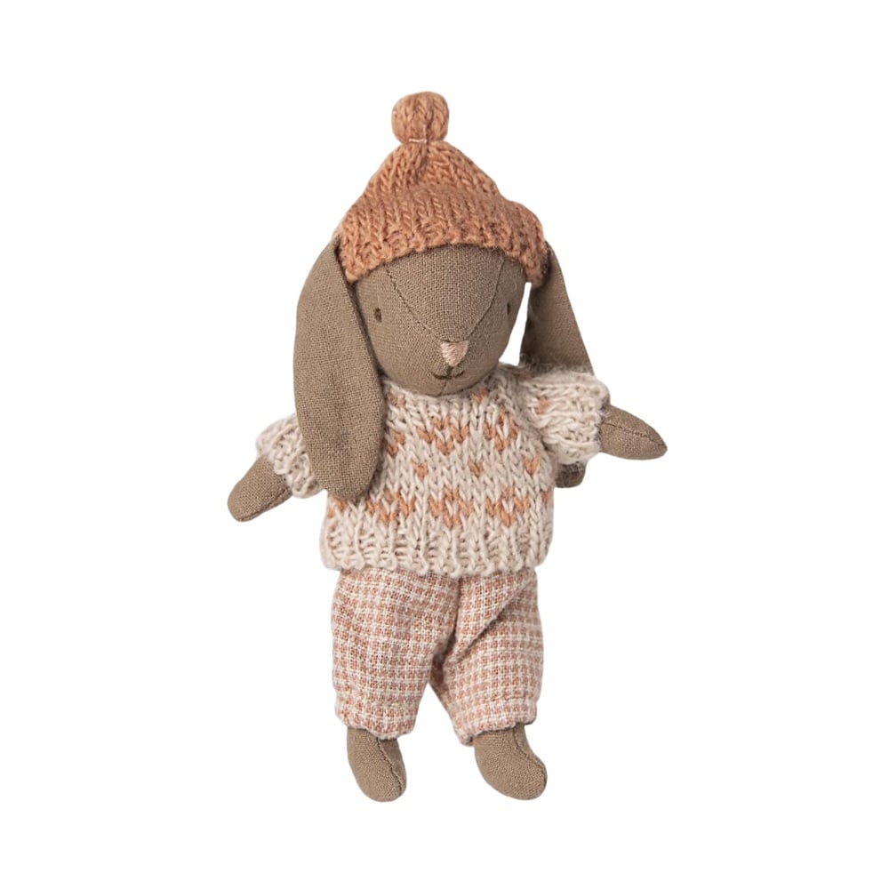 Maileg Vinter Kanin Micro Brun