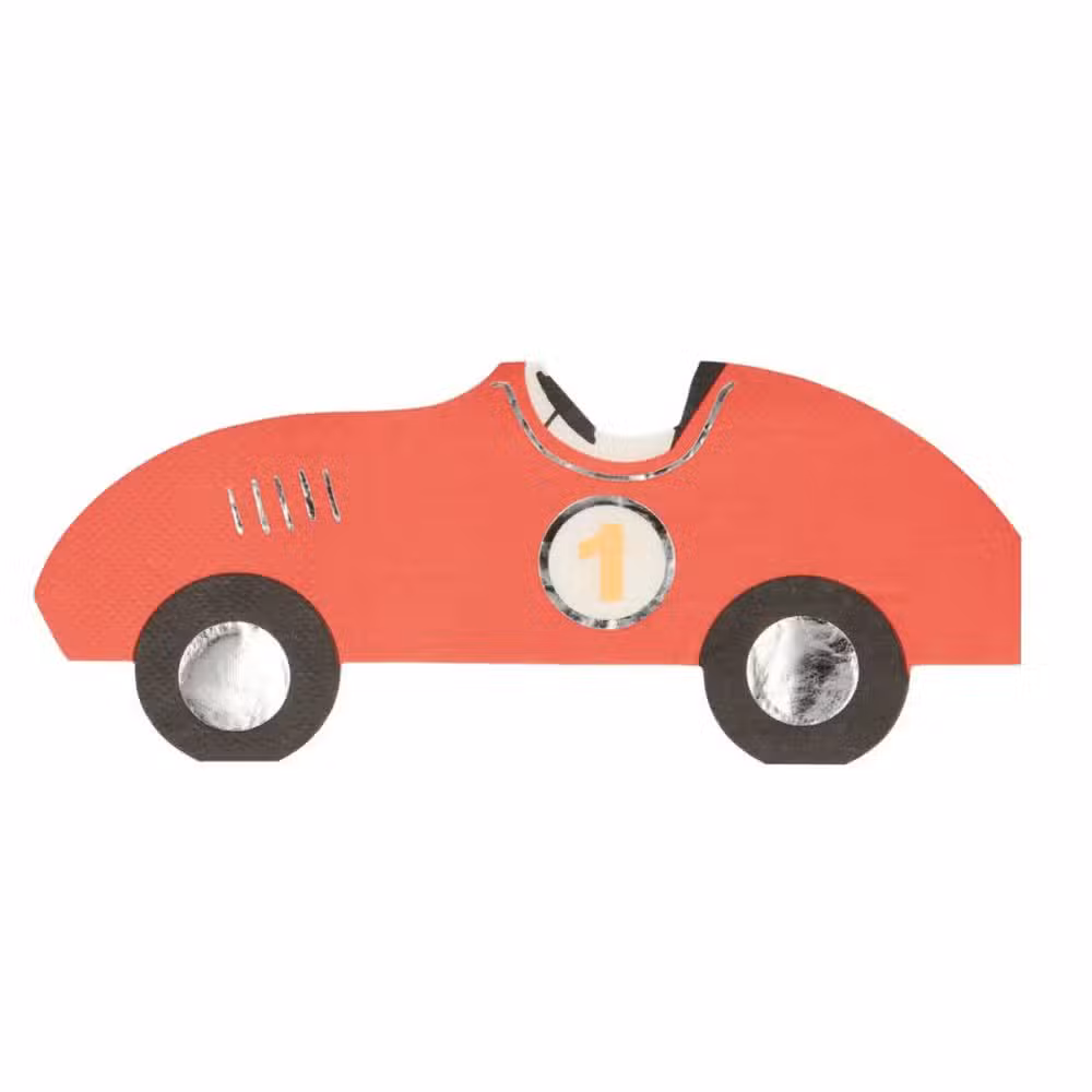 Meri Meri Servietter Racerbil