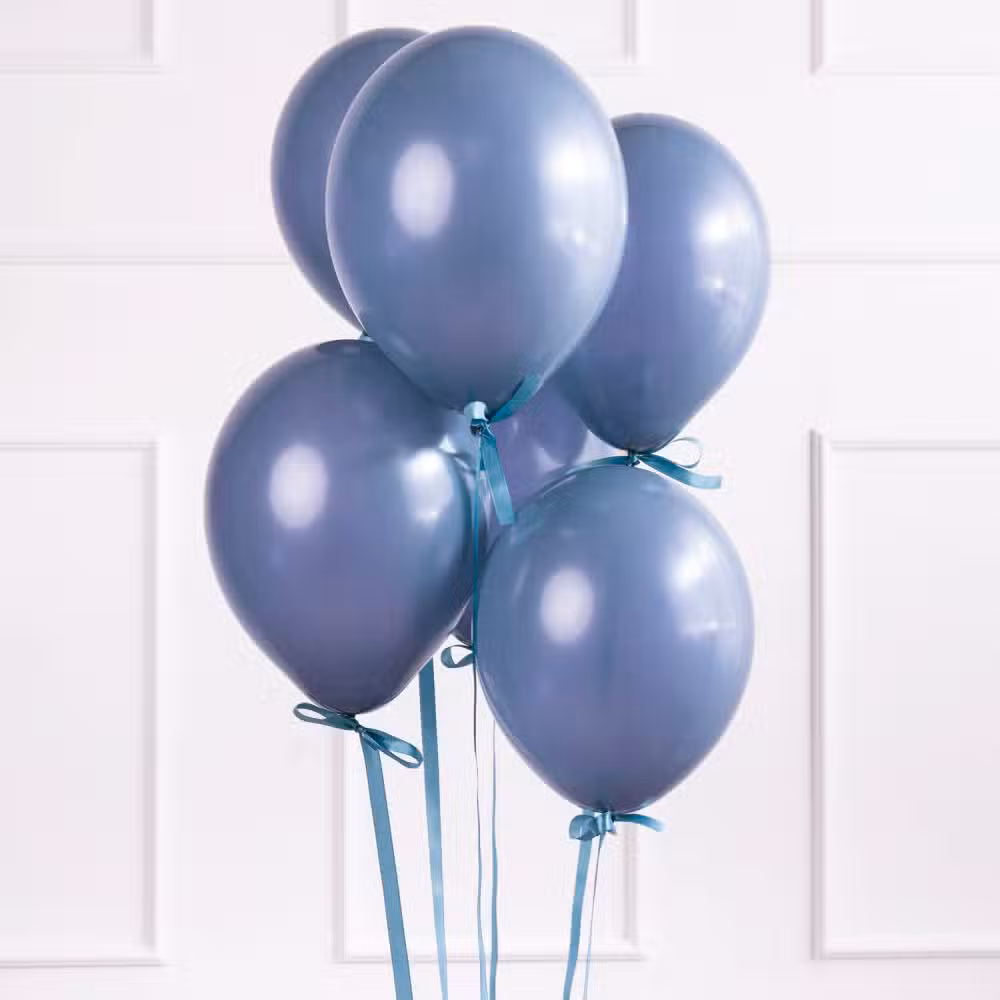 PartyDeco Balloner Navy Blue 10 Pak