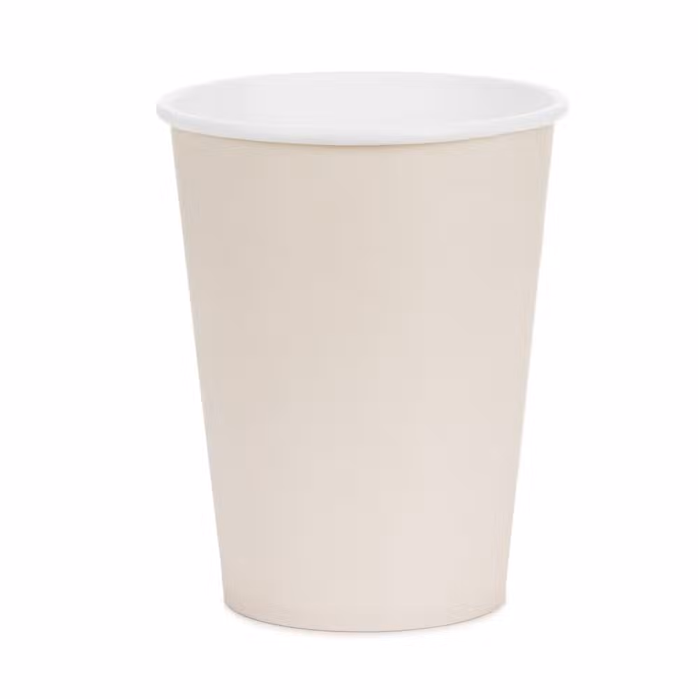 PartyDeco Papkrus Beige 6 Pak