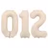 PartyDeco Tal Ballon Beige 10 PartyDeco Tal Ballon Beige