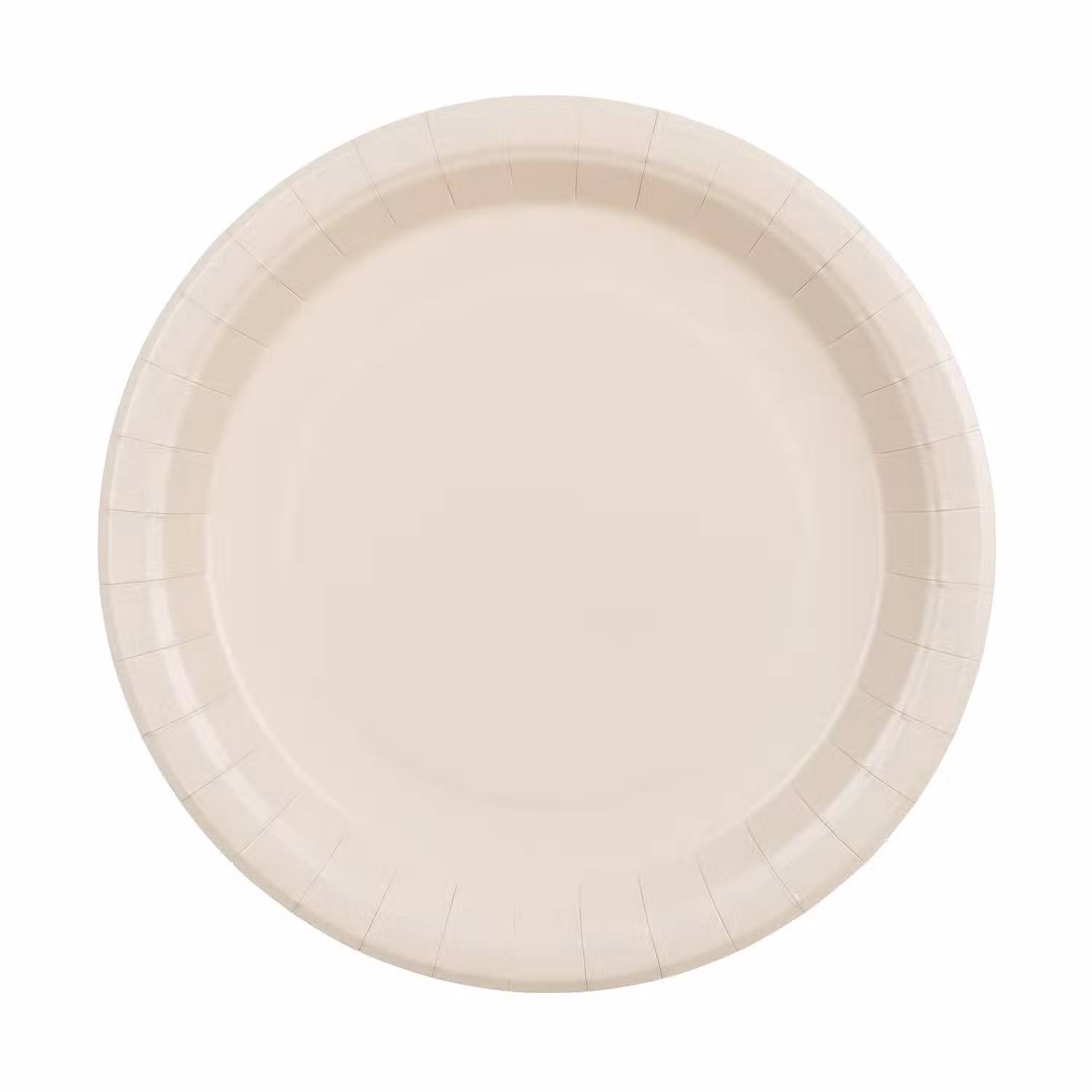 PartyDeco Tallerkener Beige 6 Pak 1 PartyDeco Tallerkener Beige 6 Pak