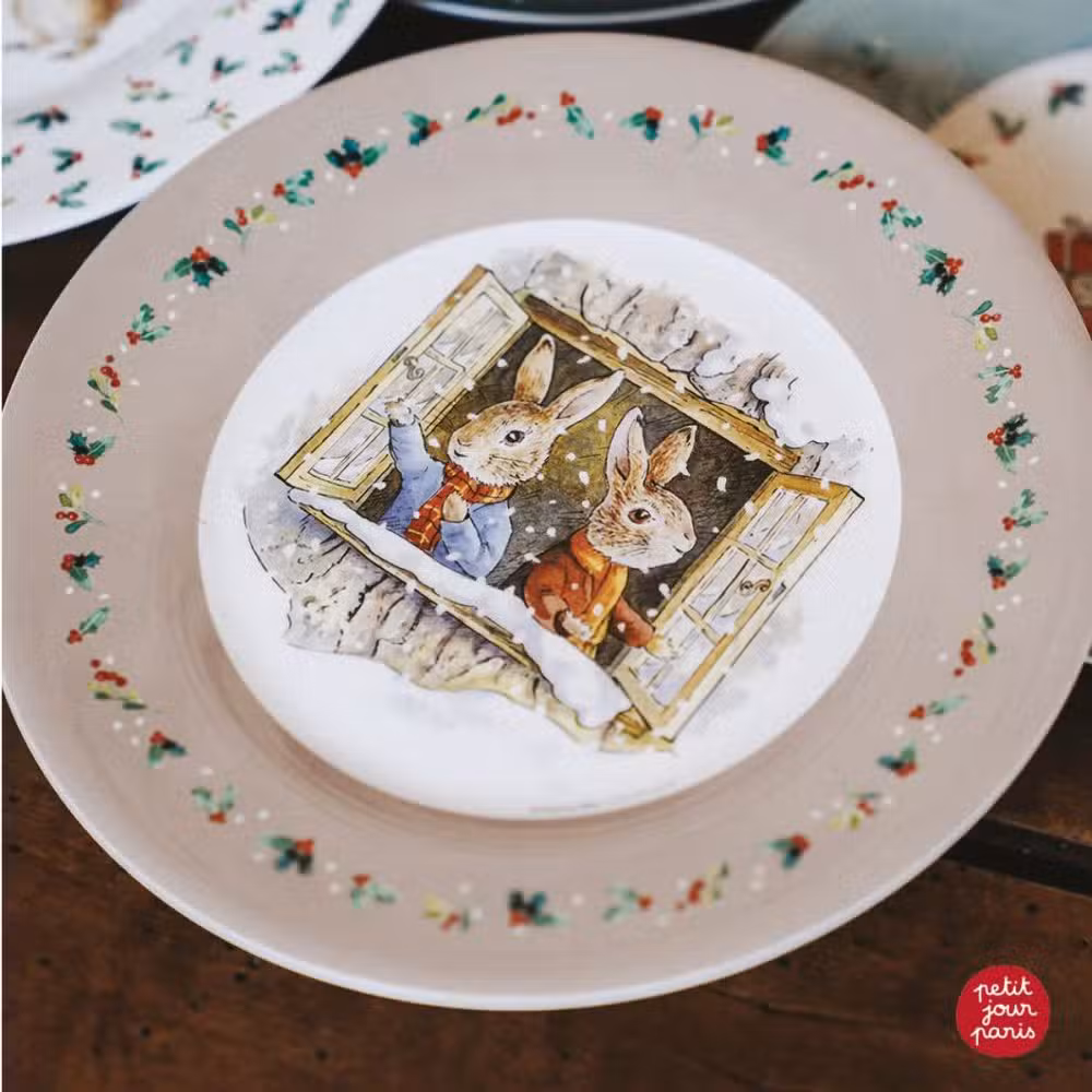 Peter Kanin Tallerken Jul Beige