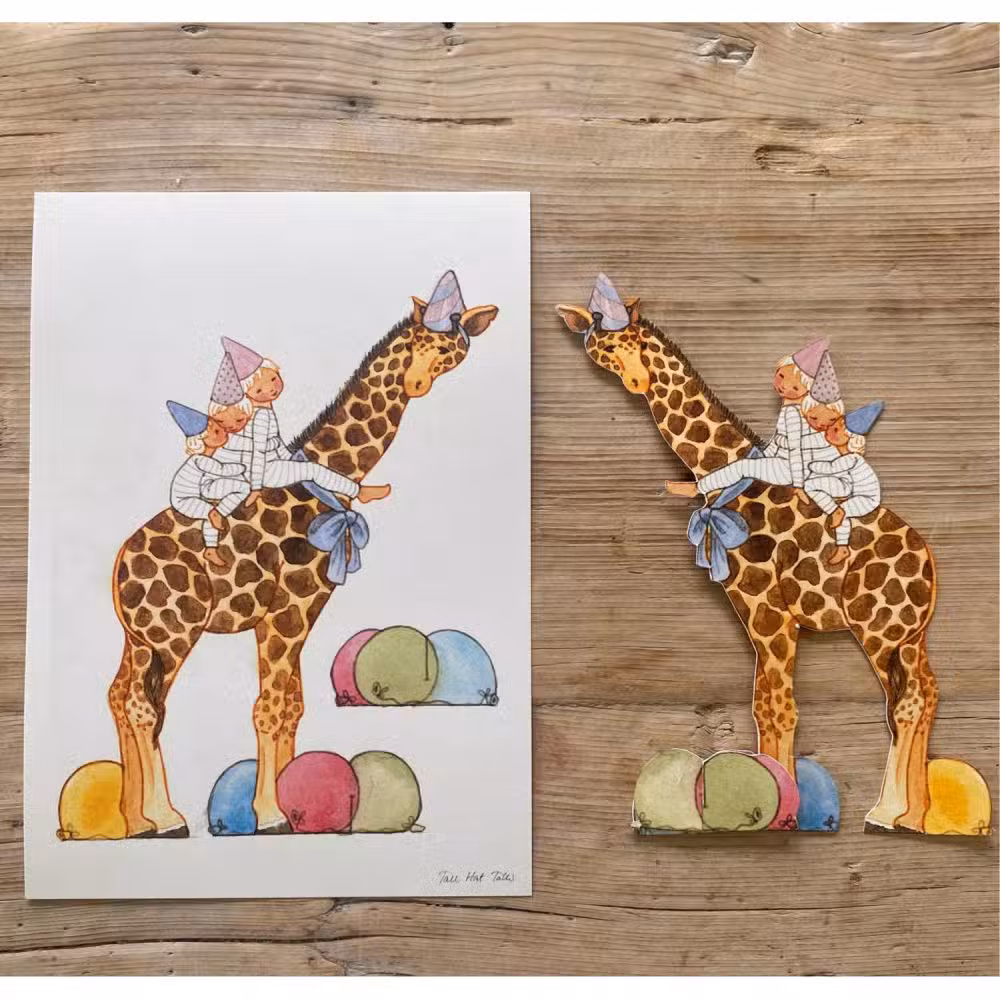 Tall Hat Tales Papirklip Giraf