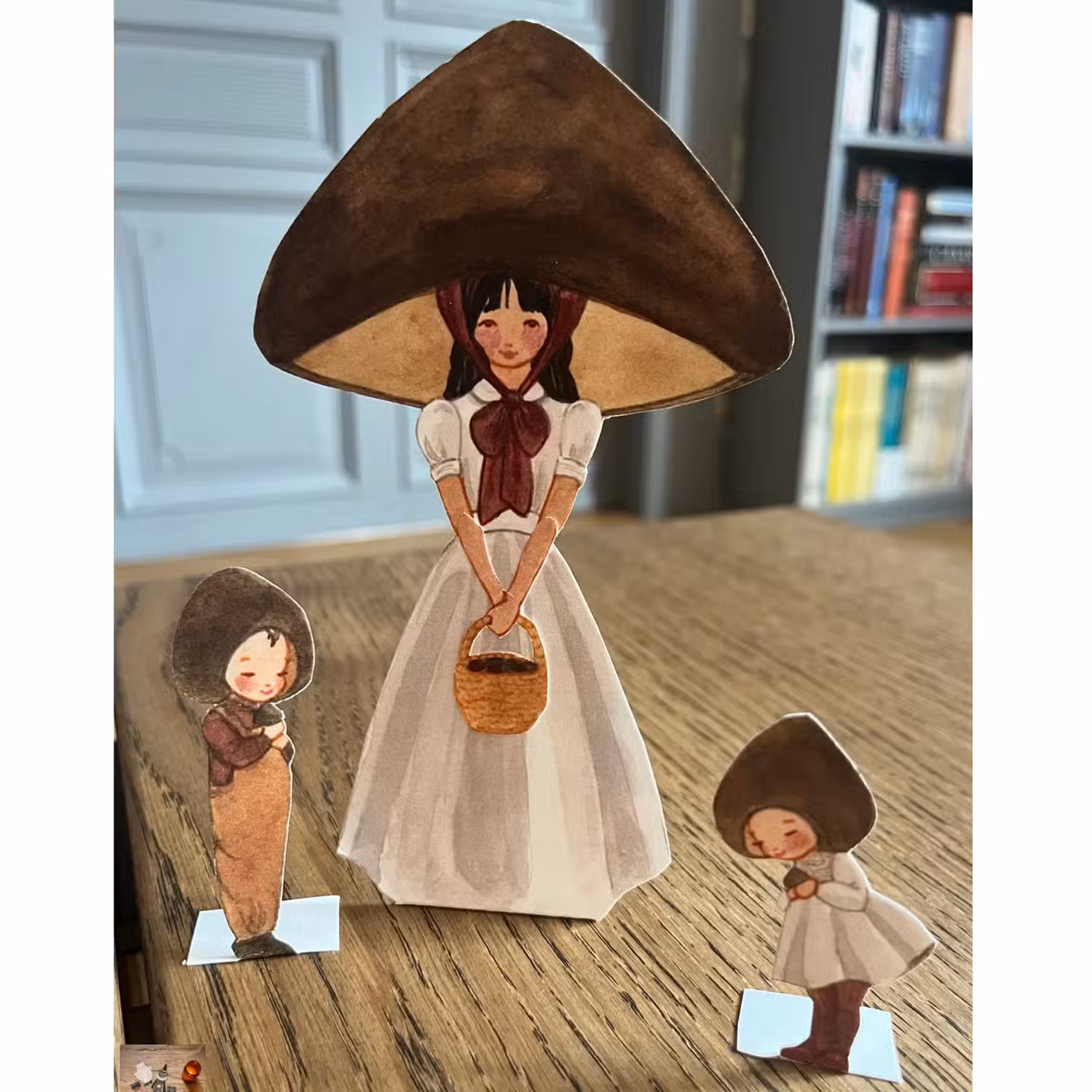 Tall Hat Tales Brun Svampemor Med Børn 1 Tall Hat Tales Brun Svampemor Med Børn