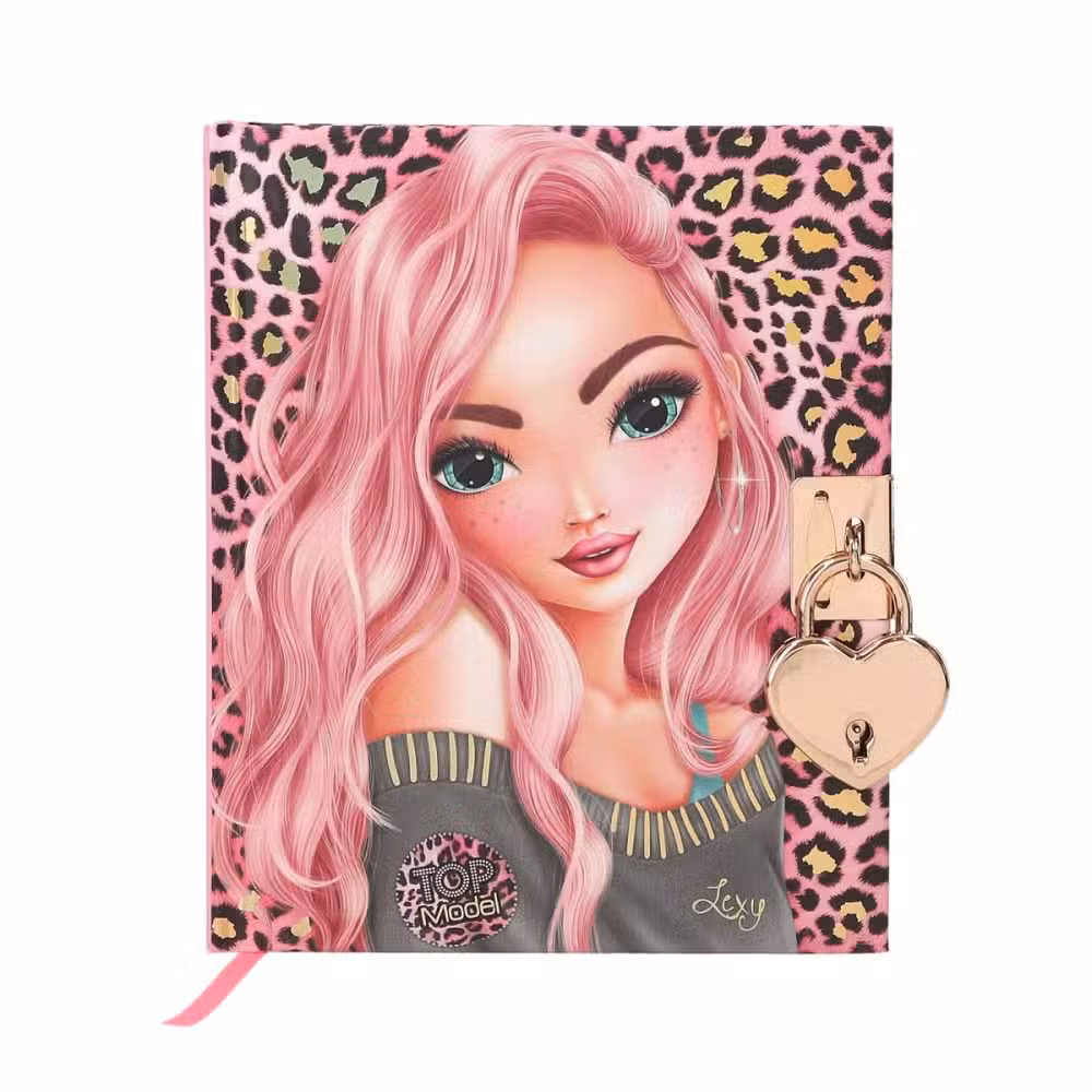 Top Model Dagbog Med Magisk Pen