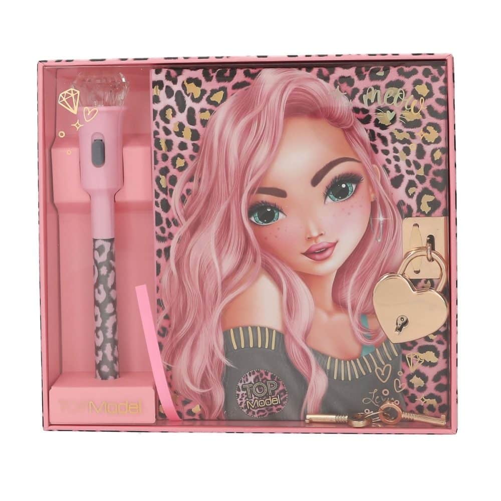 Top Model Dagbog Med Magisk Pen