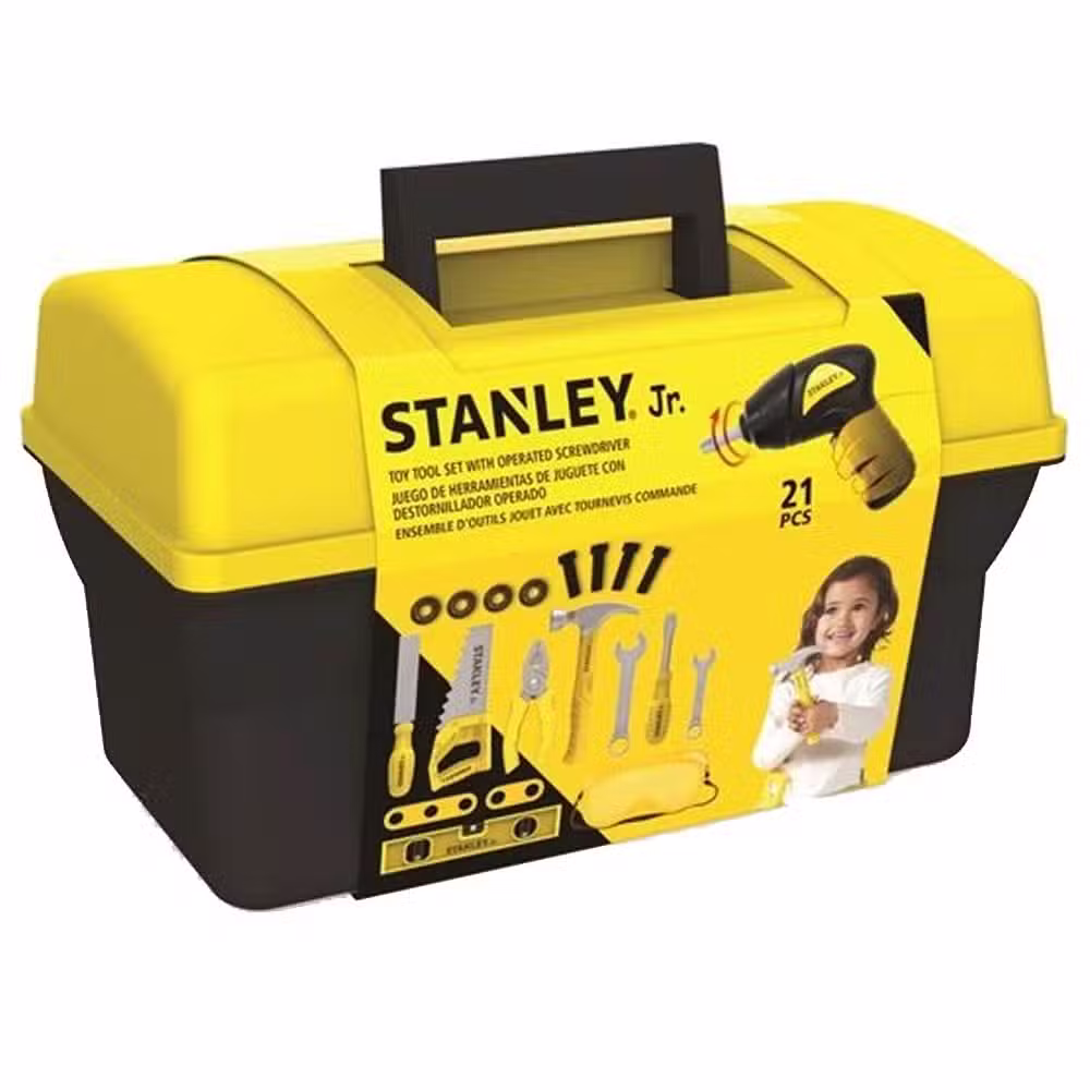 Stanley Junior Værktøjskasse Med Indhold