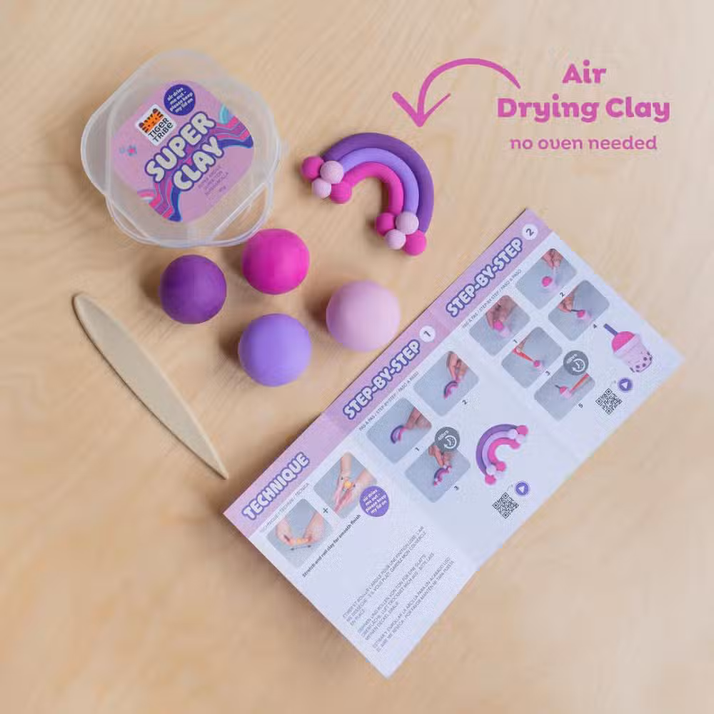 Tiger Tribe Selvhærdende Ler Twilight