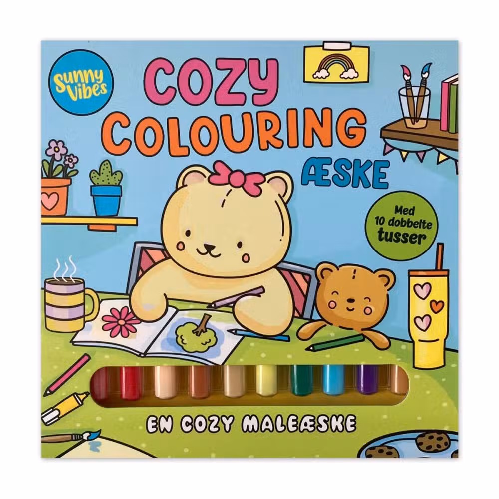 Cozy Maleæske Med Tusser