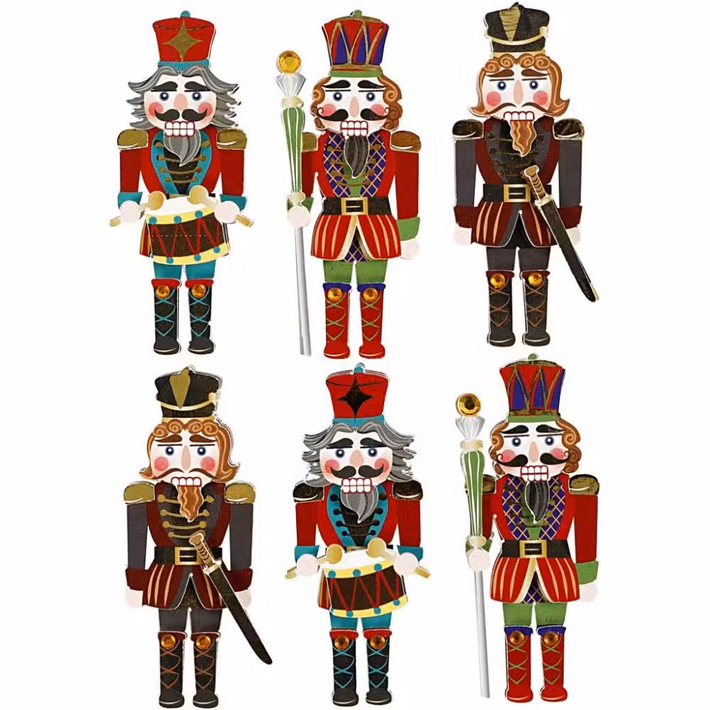 Klistermærker Nøddeknækker 2 Klistermærker Nøddeknækker - Billede 2