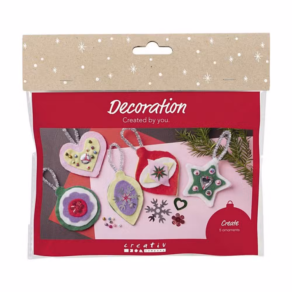 Kreativ Sæt Lav Selv Julepynt