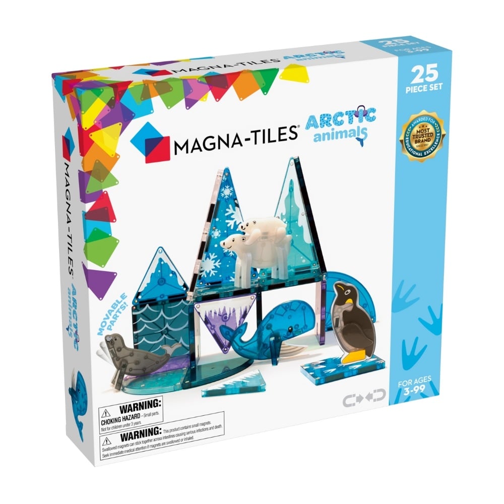 Magna Tiles Arktiske Dyr 25 Stk