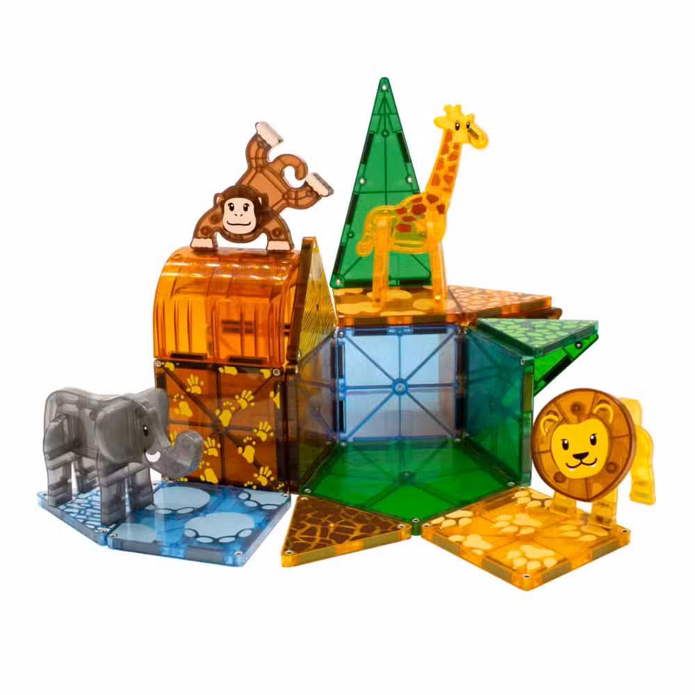 Magna Tiles Safari Dyr 25 Stk 2 Magna Tiles Safari Dyr 25 Stk