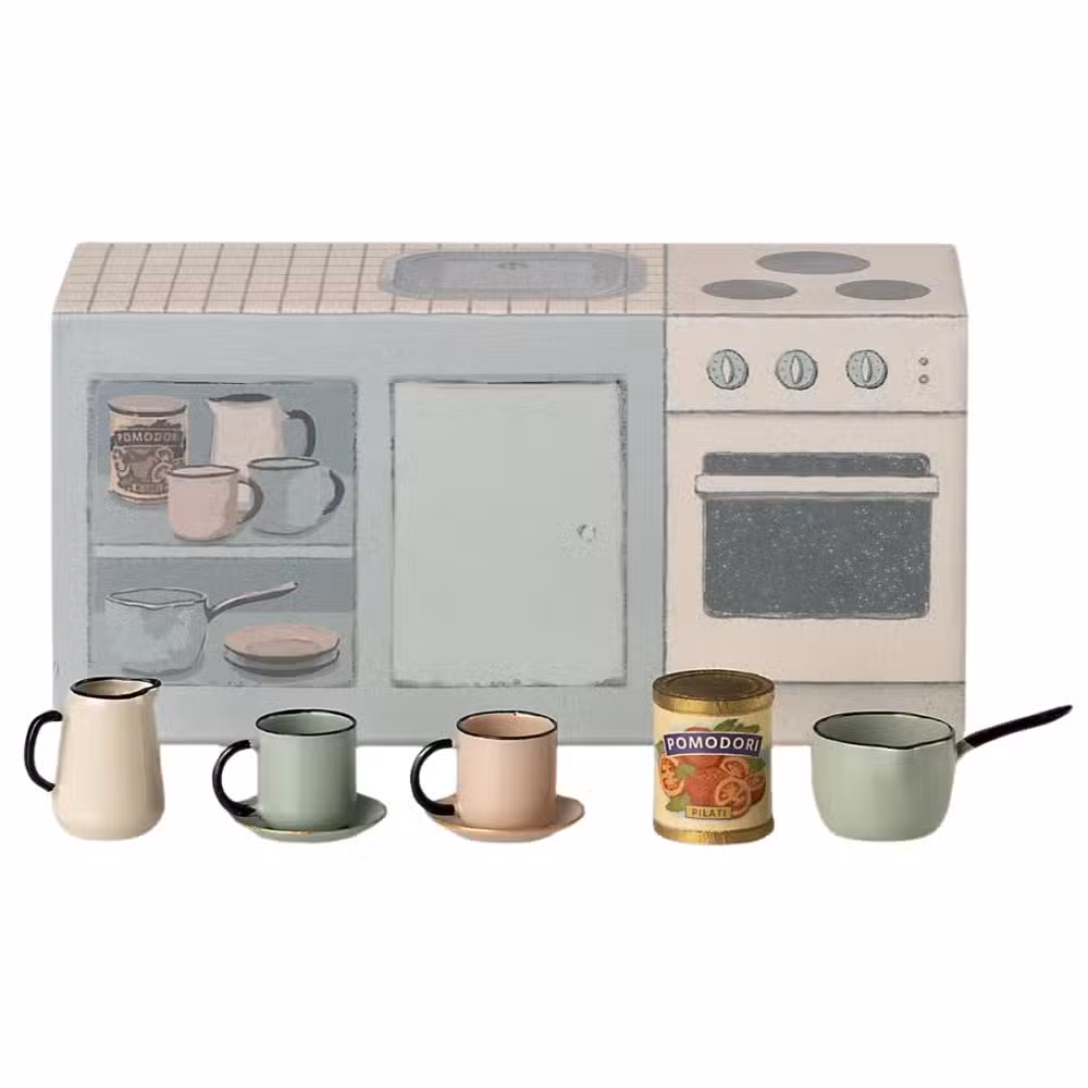 Maileg Køkkenbord Mus 2 Maileg Køkkenbord Mus