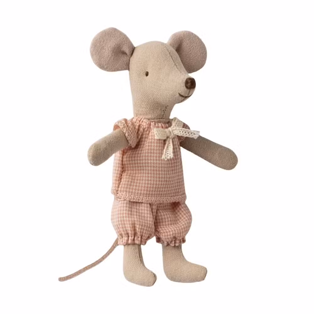 Maileg Lillesøster Mus I Æske 2 Maileg Lillesøster Mus I Æske