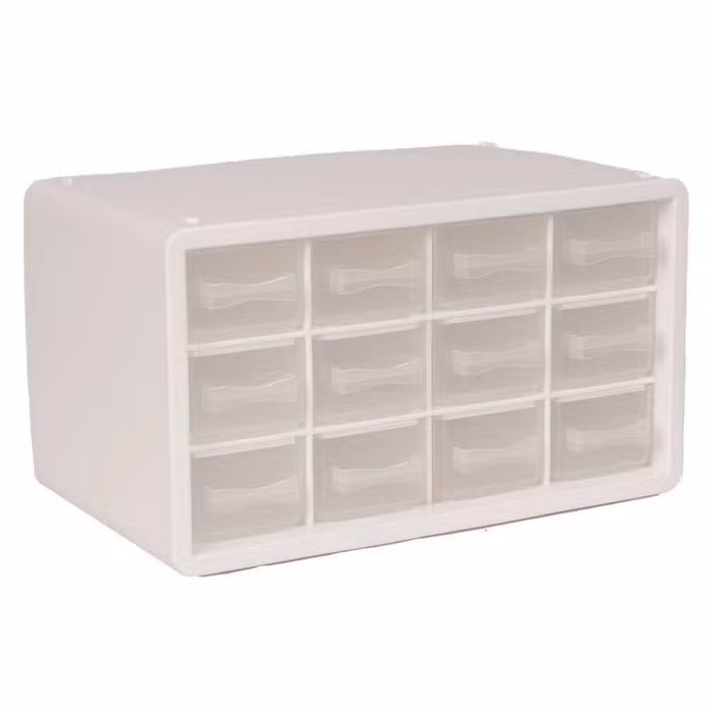 Opbevaringssystem Hvid 12 Skuffer