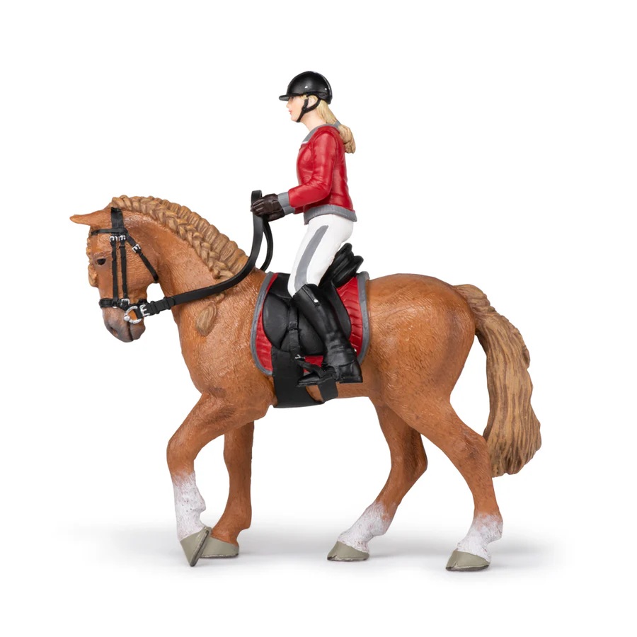 Papo Figur Hest Og Rytter
