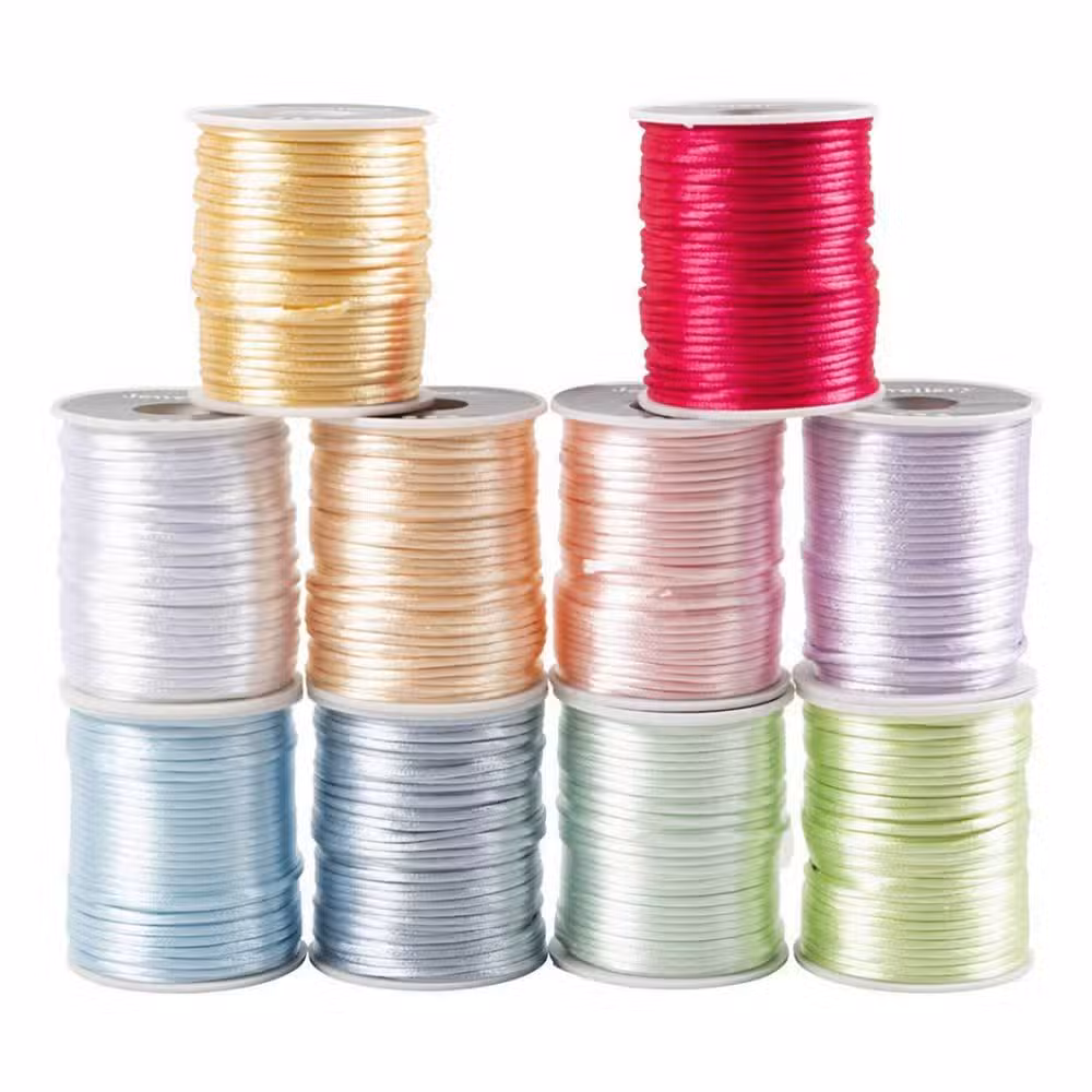 Satinsnor Pastelfarver 10 Pak 2 Satinsnor Pastelfarver 10 Pak