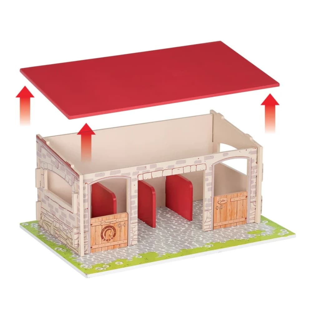 Papo Hestestald Træ