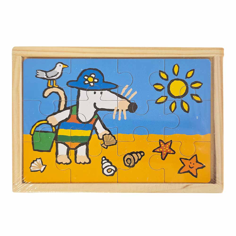 Alternative view of Malle Puslespil I Æske 4 Pak