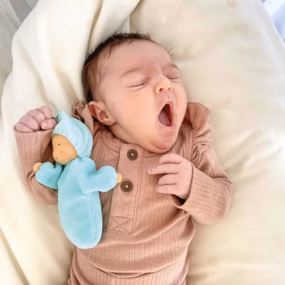 Grimms Lavendeldukke Aqua 2 Grimms Træfigur Drage