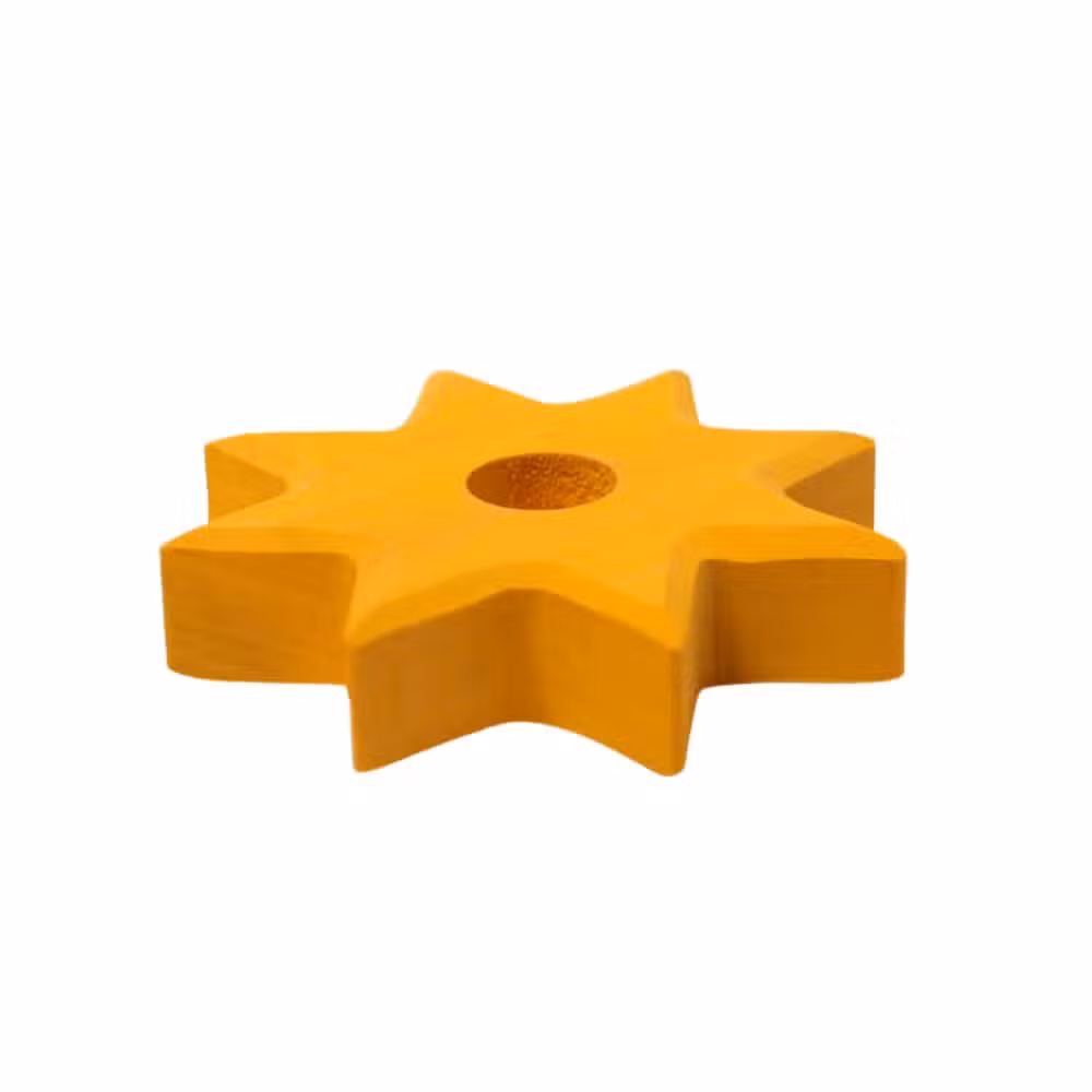 Grimms Lysestage Stjerne 3 Grimms Træfigur Drage