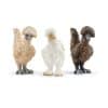 Schleich Dyr Silkehøns 3 Pak