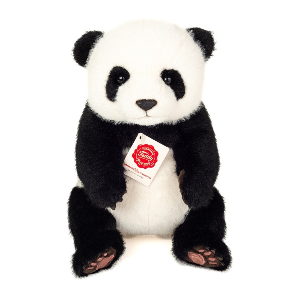 Teddy Hermann Panda Bamse 28 Cm