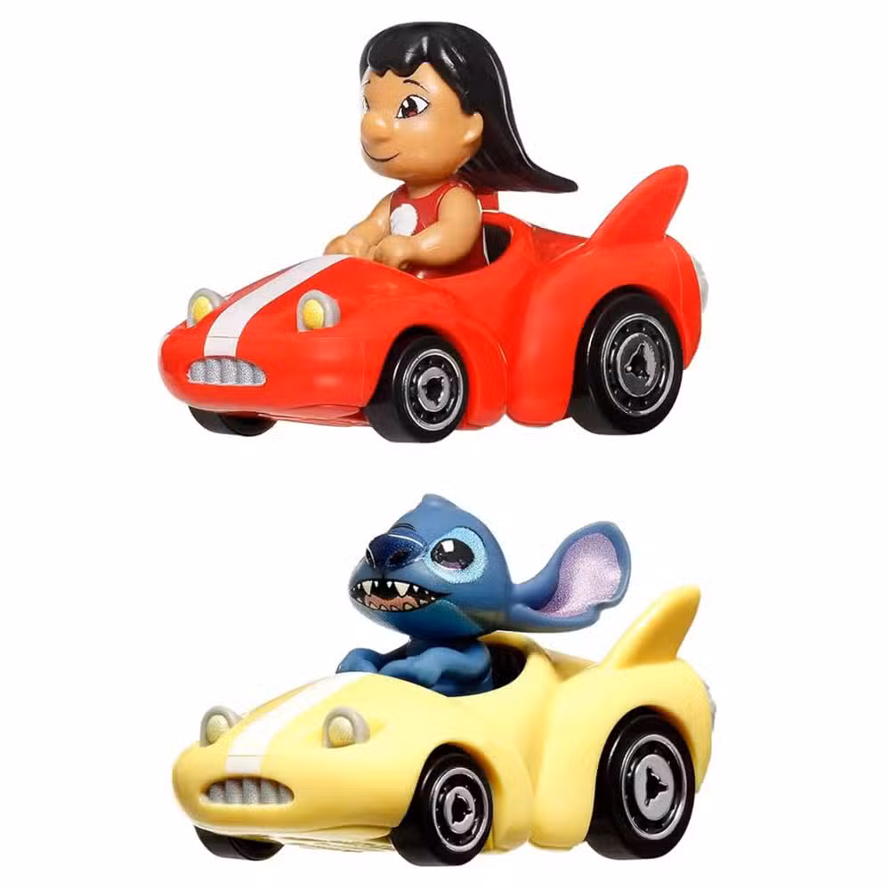 Hot Wheels Biler Stitch Og Lilo 2 Pak